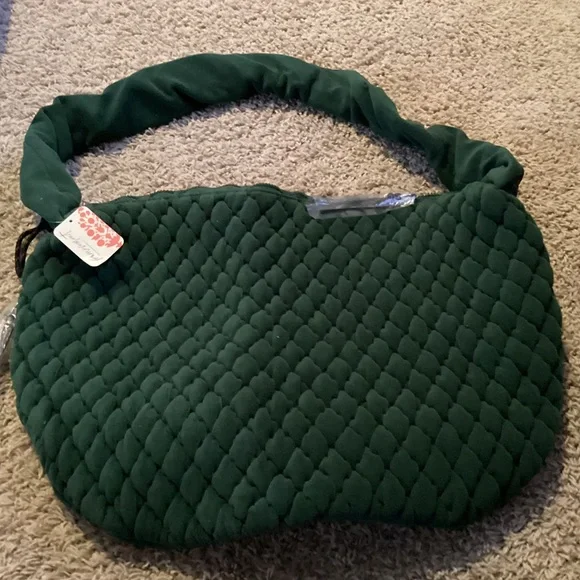 NWT Free People Pucker Up Fleece Carryall - Picture 7 of 8